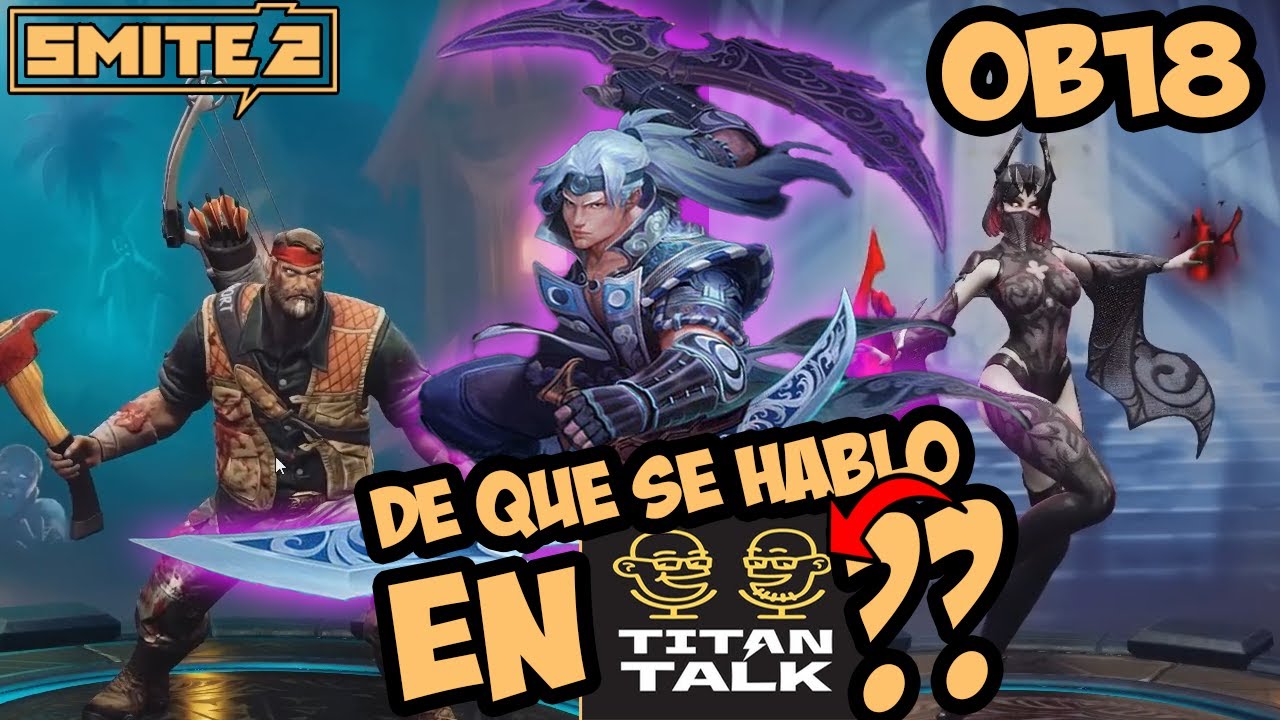 Smite 2 - (Resumen Titan Talk OB18)- Tsukuyomi,Buffs,Nerfs, Skins de Halloween,Nueva Tienda y Mas!!!