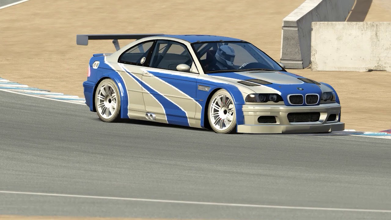 BMW M3 GTR NFS Most Wanted - Assetto Corsa - YouTube
