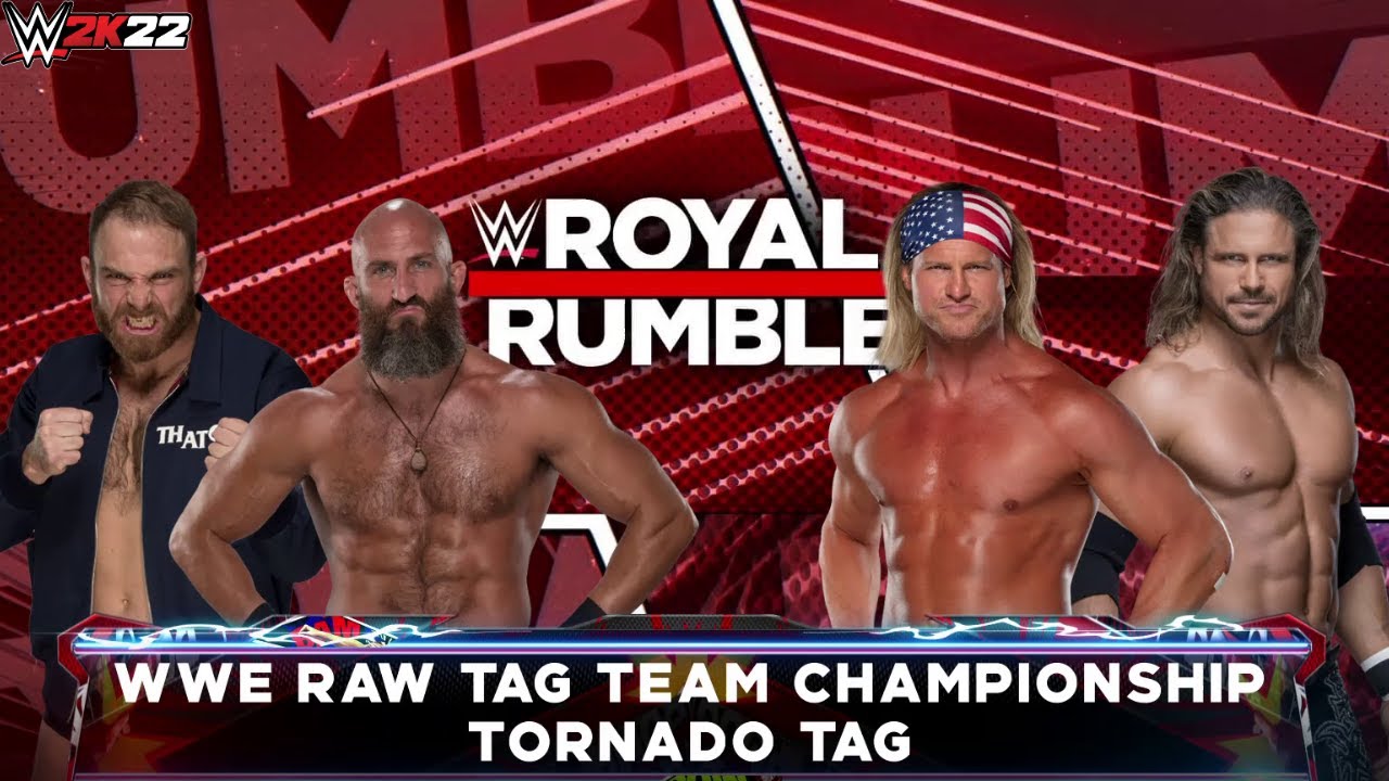 Royal Rumble Tag In TAG TEAM CHAMPIONSHIP AT ROYAL RUMBLE - YouTube
