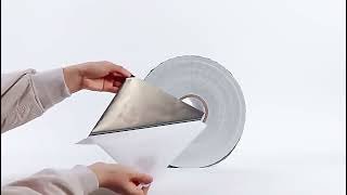 HCH Matte Silver anti counterfeiting VOID：Premium Quality for Secure Labeling Needs