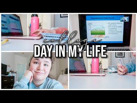 COLLEGE DAY IN MY LIFE 2021!⎮ZOOM CLASS + PREPPING FOR MIDTERMS