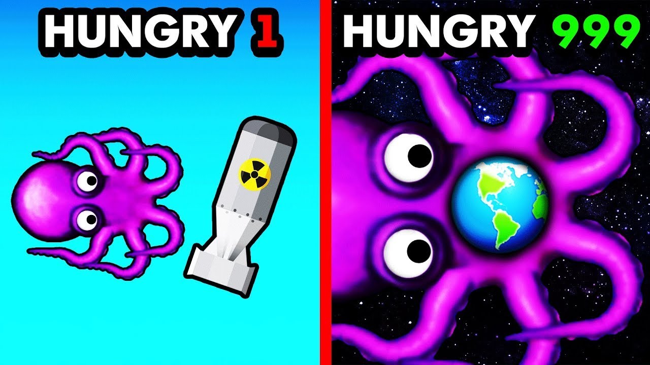 Mejorando AL PULPO MÁS HAMBRIENTO