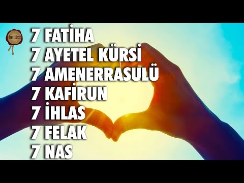 7 Fatiha 7 Ayetel Kürsi 7 Amenerrasulü 7 Kafirun 7 İhlas 7 Felak 7 Nas Rukye - Shamil Gadzhiev