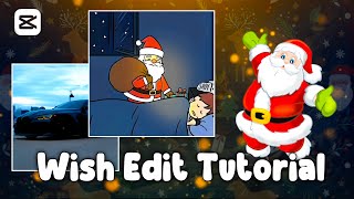 Santa Wish List Edit Tutorial On Capcut | Trending Christmas edit |Insta Trending Reels #christmas  screenshot 5