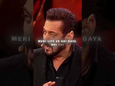 Salman Bhai Love Story 💔 #beingsalmankhan #lovestory #aamirkhan