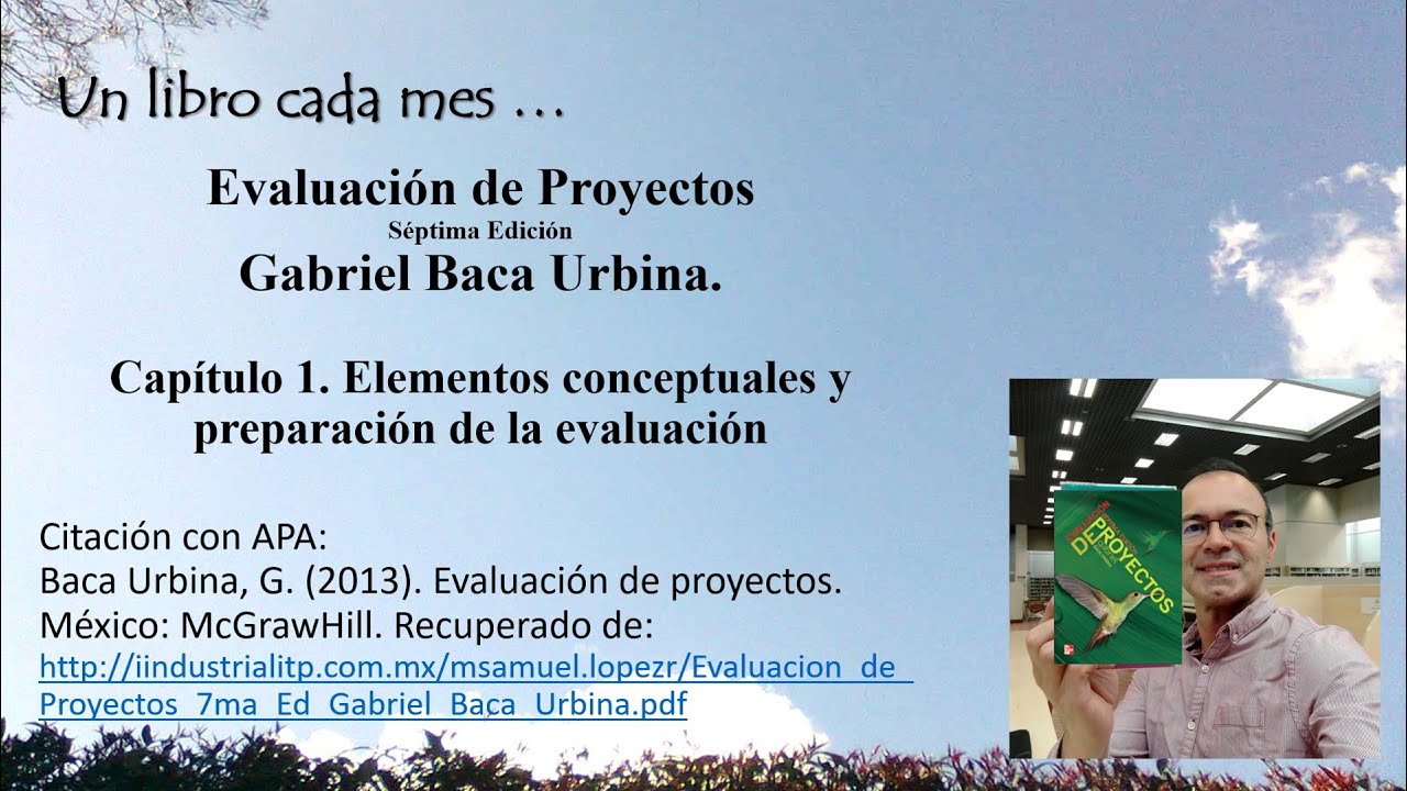 Capítulo 1 "Elementos conceptuales y preparación de la evaluación