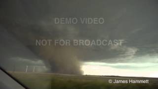 DashCam: Limon, CO Tornado Warned Supercell time lapse June 14, 2014