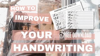 Handwriting Practice (Free Worksheet)