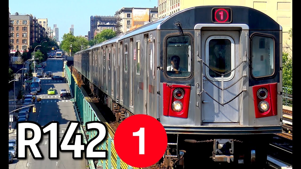 line 1  2022 New  ⁴ᴷ R142s Operating on the 1 Line