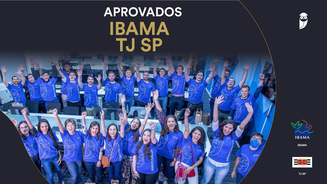 Aprovados TJ SP e IBAMA
