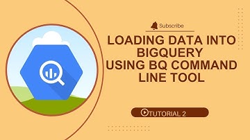 Load Data into BigQuery using BQ Command Line Tool || Ingestion