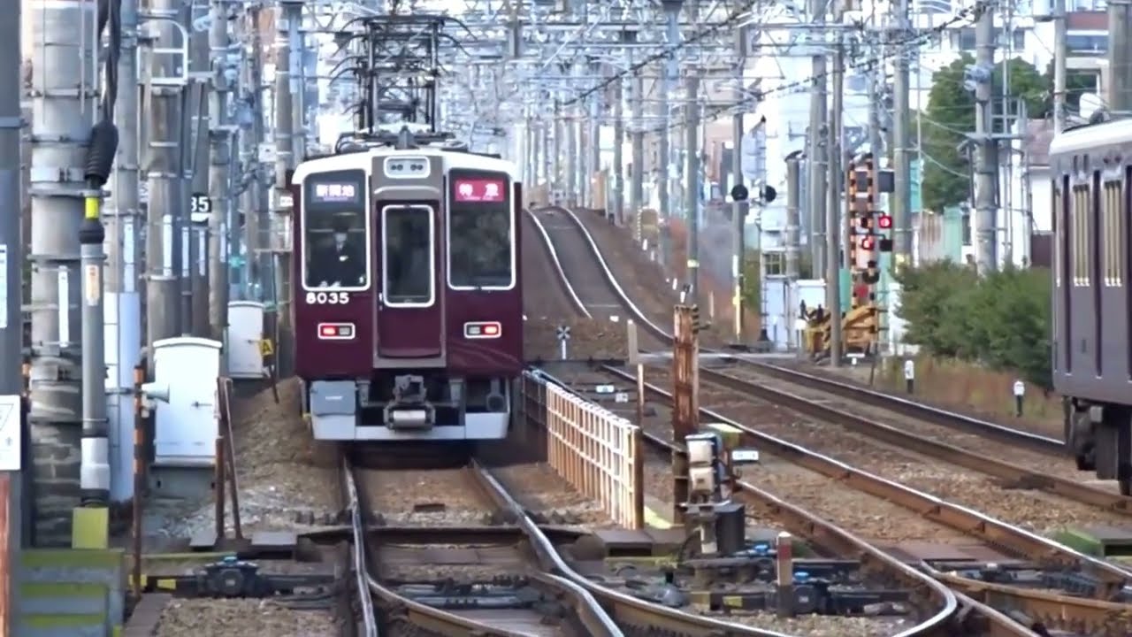 【列車大集合】阪急電車～１０００系から９３００系まで～
