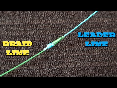 Connecting Knot STREN KNOT how to tie fishing line 