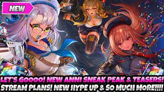 Lets Gooooo New Anni Sneak Peak & Teasers Stream Plans New Hype Up & So Much More Nikke