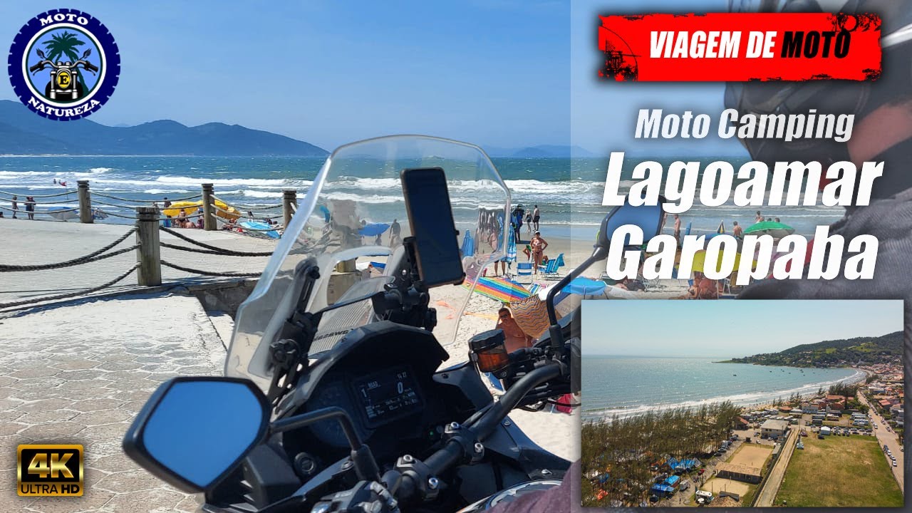 Viagem de Moto - Moto Camping Lagoamar | KAWASAKI VERSYS 1000 GT | Moto Turismo | 4K