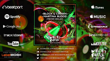 Block & Crown, Martina Budde - Mister Deejay (Radio Edit)