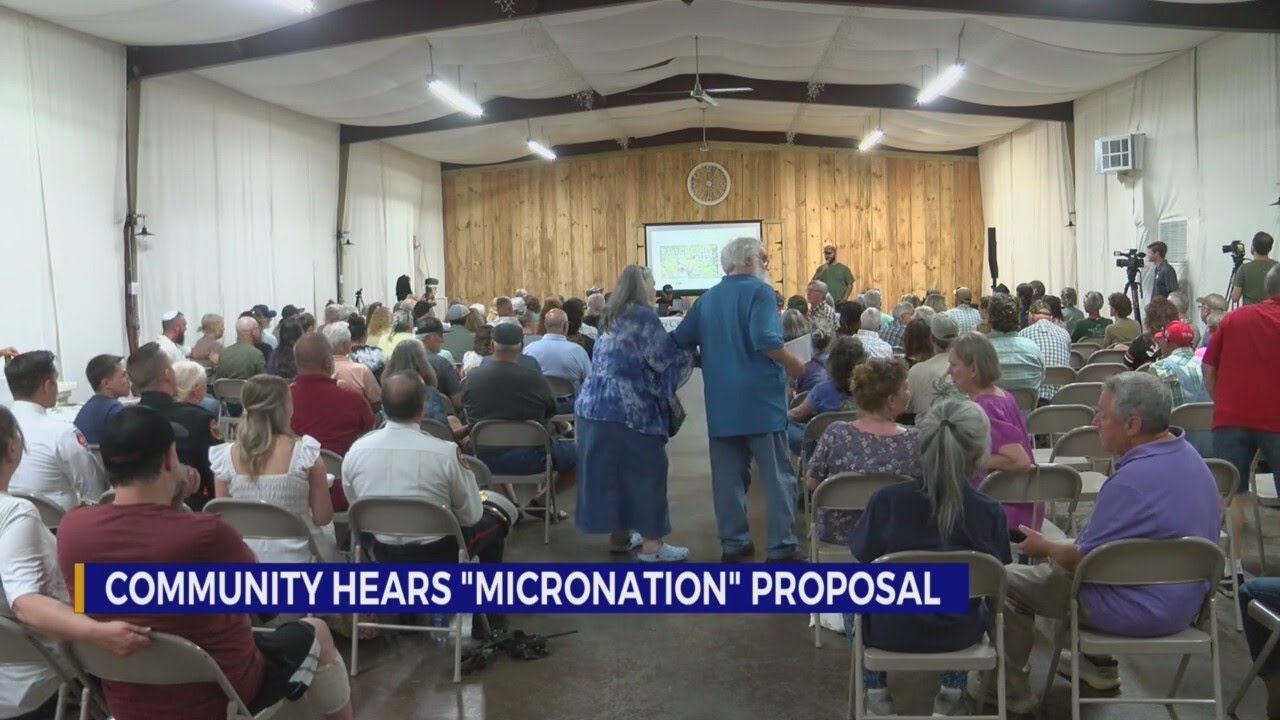 Hawkins Countians, NewEarth Nation leaders gather at forum to discuss planned micronation