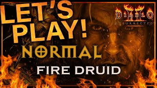 Let's Play Diablo 2  Fire Druid | Part Normal