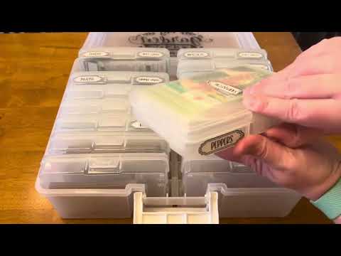 Seed Storage Organizer