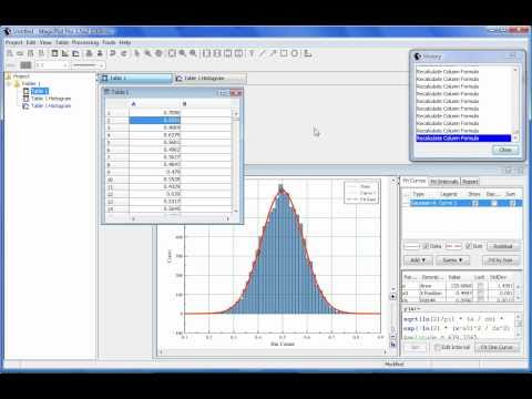 Histogram auto recalculation in MagicPlot