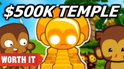 $200 Temple vs. $500,000 Temple of the Monkey God - Bloons TD Battles (BTD Battles)