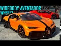 Bugatti chiron embarrasses widebody aventador