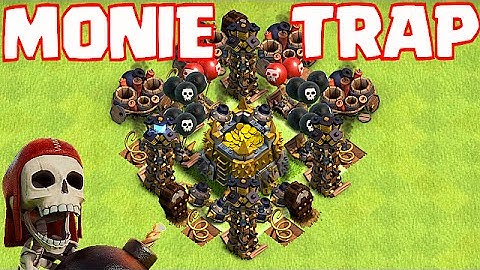 Clash Of Clans - TROLLING LOW LEVELS (Monie trap Ep. 13)