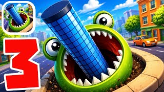 Hole.io: Eat the World Gameplay Walkthrough Part 3 | Android & iOS screenshot 1
