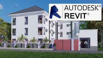 Revit: G+2 Floors Modelling in Revit With Rendering in Lumion (Complete training)