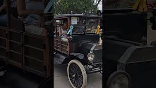 1915 Ford Model T Woody Wagon Drive By Engine Sound Old Car Festival Greenfield Village 2023