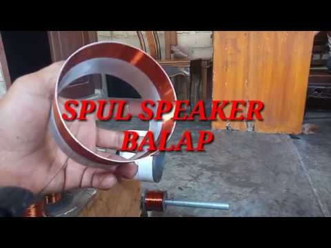 Cara Buat Spul Speaker Balap In Out Youtube