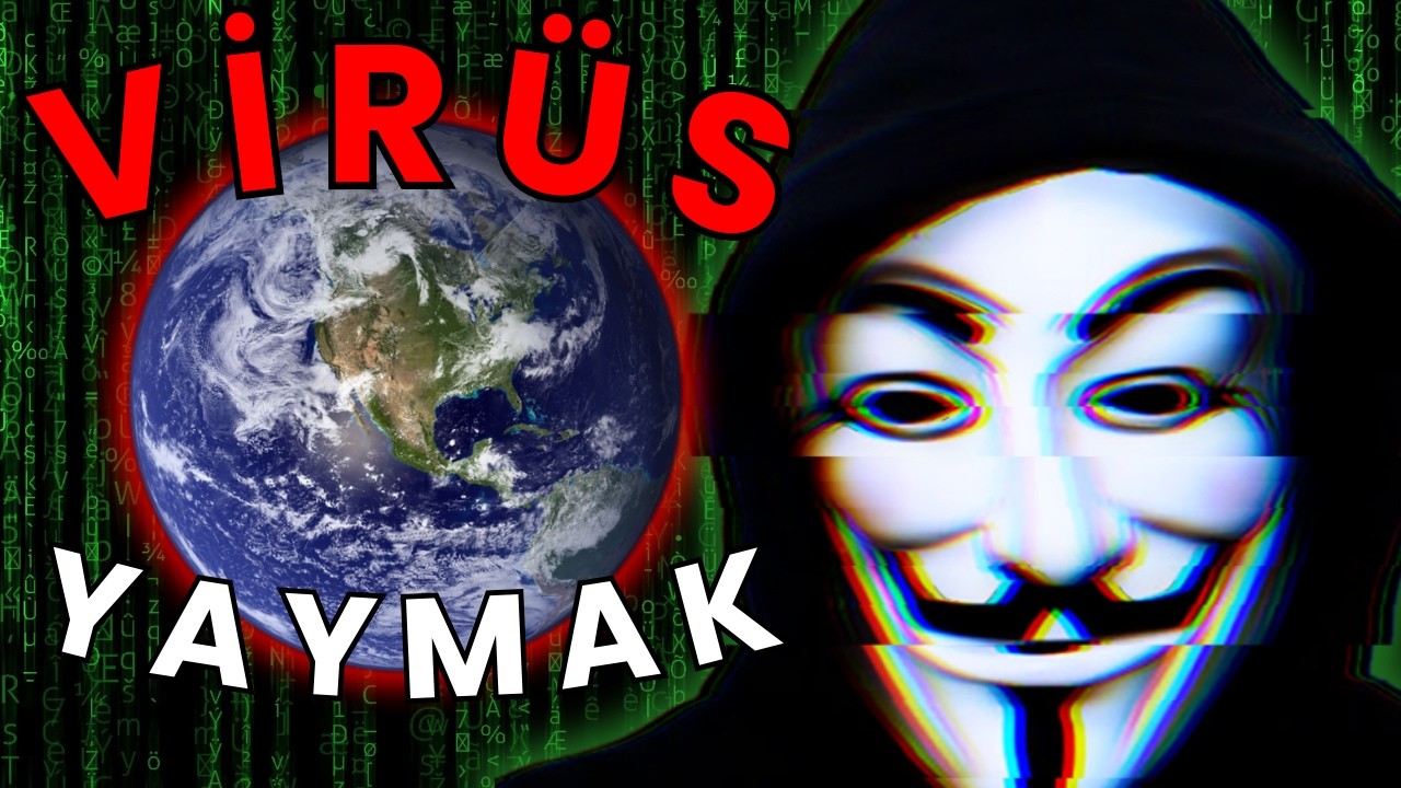 KENDİ VİRÜSÜNÜ YAPIP DÜNYAYA YAYMAK! (deney)