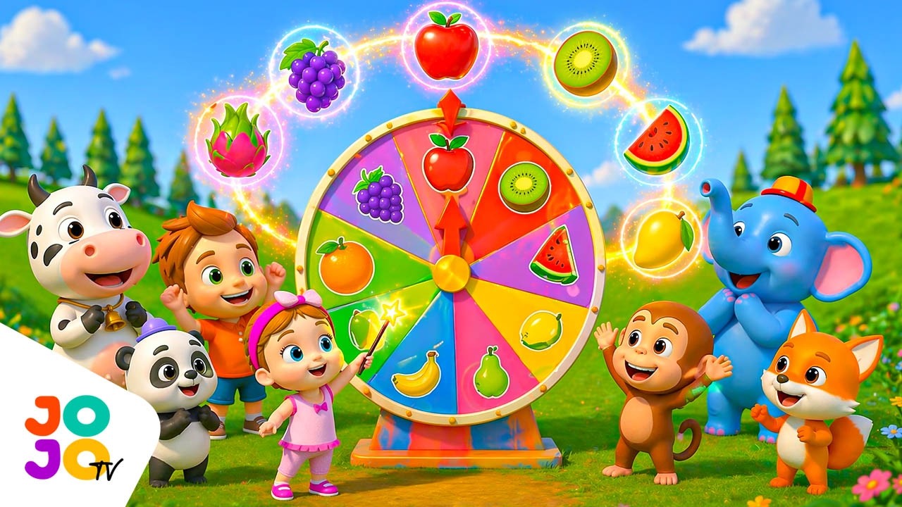 Learn Fruit Names with Magical Ring 🍎 | Surprise Fun Game for Kids Educational