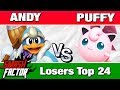 ► Smash Factor Prelude (Queretaro): MASTER PUFFY (Puff) Vs TSG | Andy (Dedede) | Losers top 24