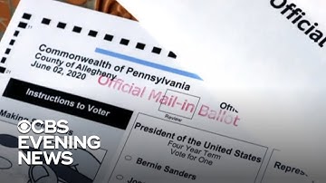 Fears of uncounted votes after Pennsylvania "naked ballot" ruling