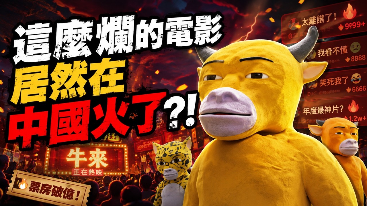 牛來火了|史上最抽象的國產動畫|爛片還是神作? |牛来 縮圖