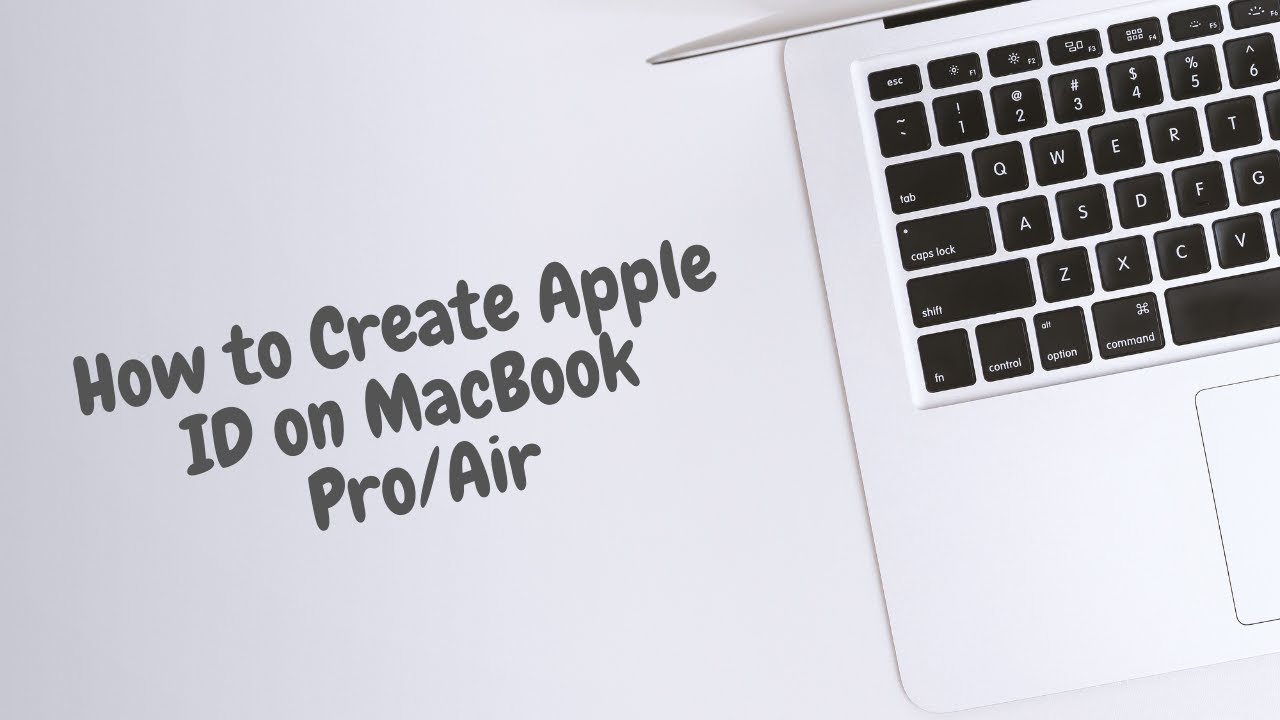 How To Create Apple ID On MacBook Pro 2023 YouTube How To Create Apple ID On MacBook Pro 2023 YouTube