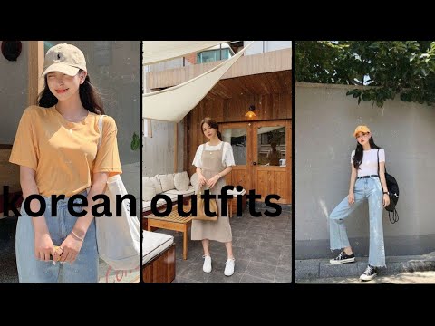 Korean Summer Outfits with Names| Korean casual outfits Top Modern ...