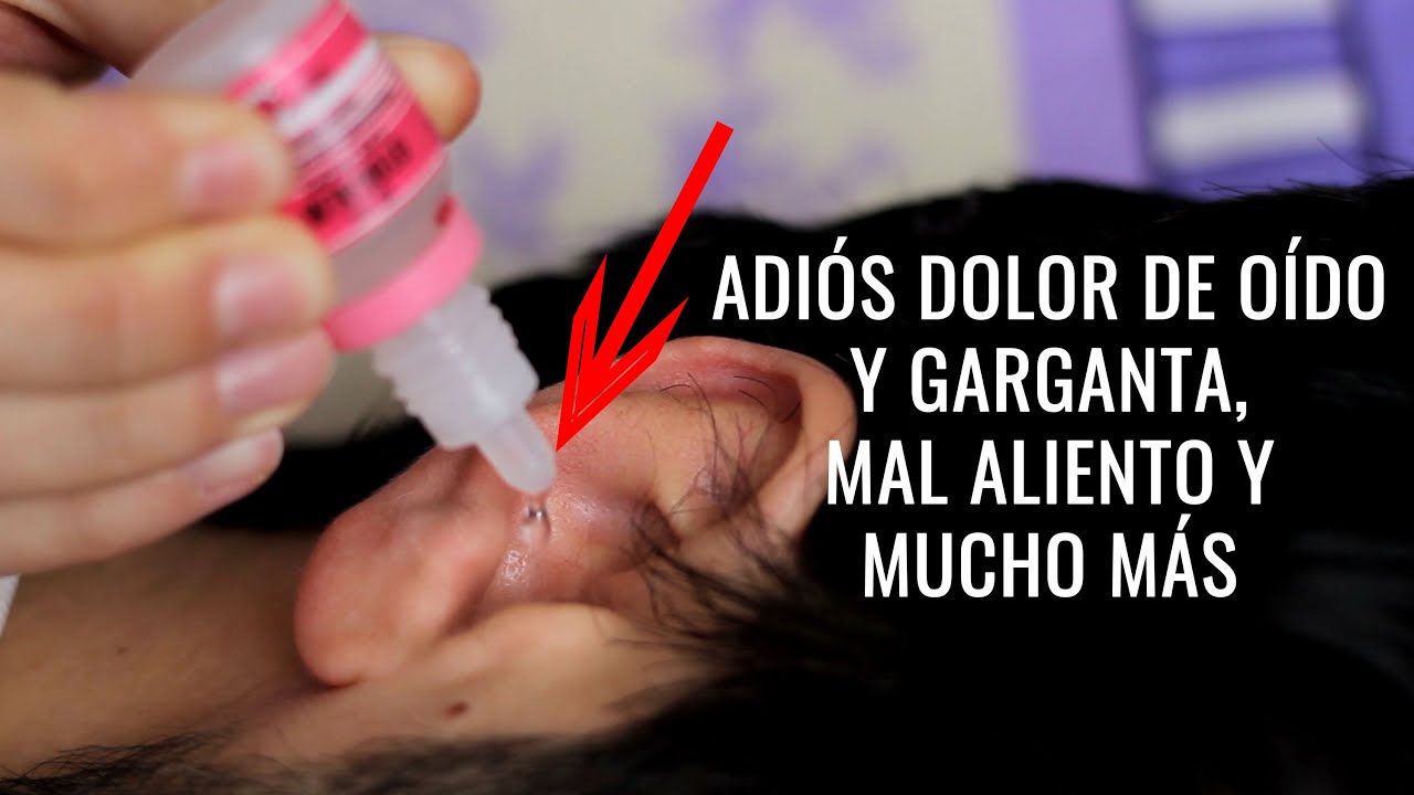 Como sacar agua del oido