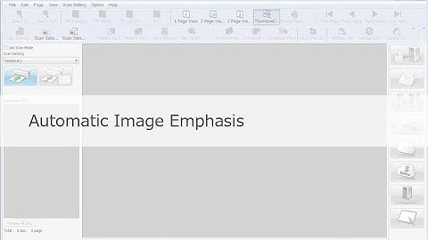 Panasonic "Image Capture Plus" Demo - Automatic Image Emphasis