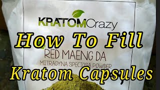 Kratom : Filling Capsules With Kratom, Dosage, Pain Relief, and Cost
