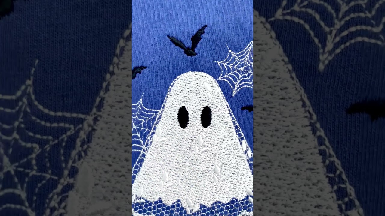 Halloween Ghost Bride Lace Effect 