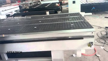 APEXTECH 1325 CNC woodworking video, quick router cnc made in china