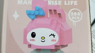 Sanrio My Melody Lego Bricks Puzzle Assembly Mekansm Bricks Lego @AteMonik #trending #lego #puzzle
