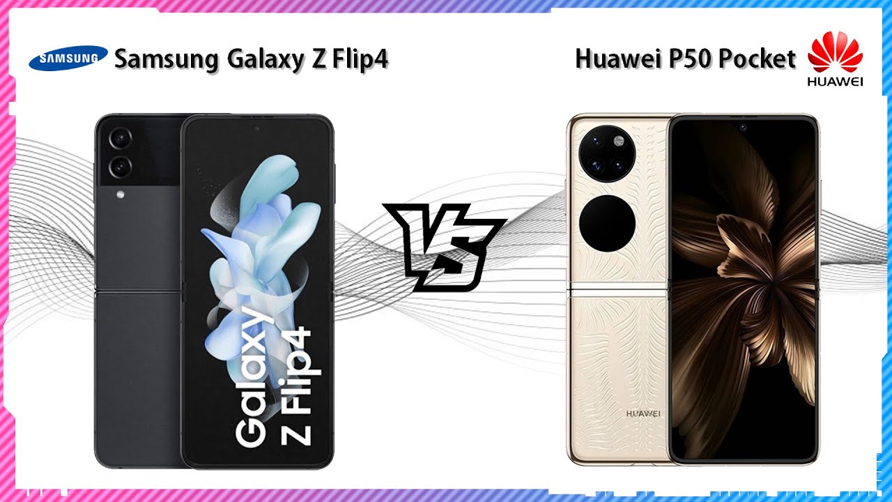 Samsung Galaxy Z Flip4 Vs Huawei P50 Pocket Youtube