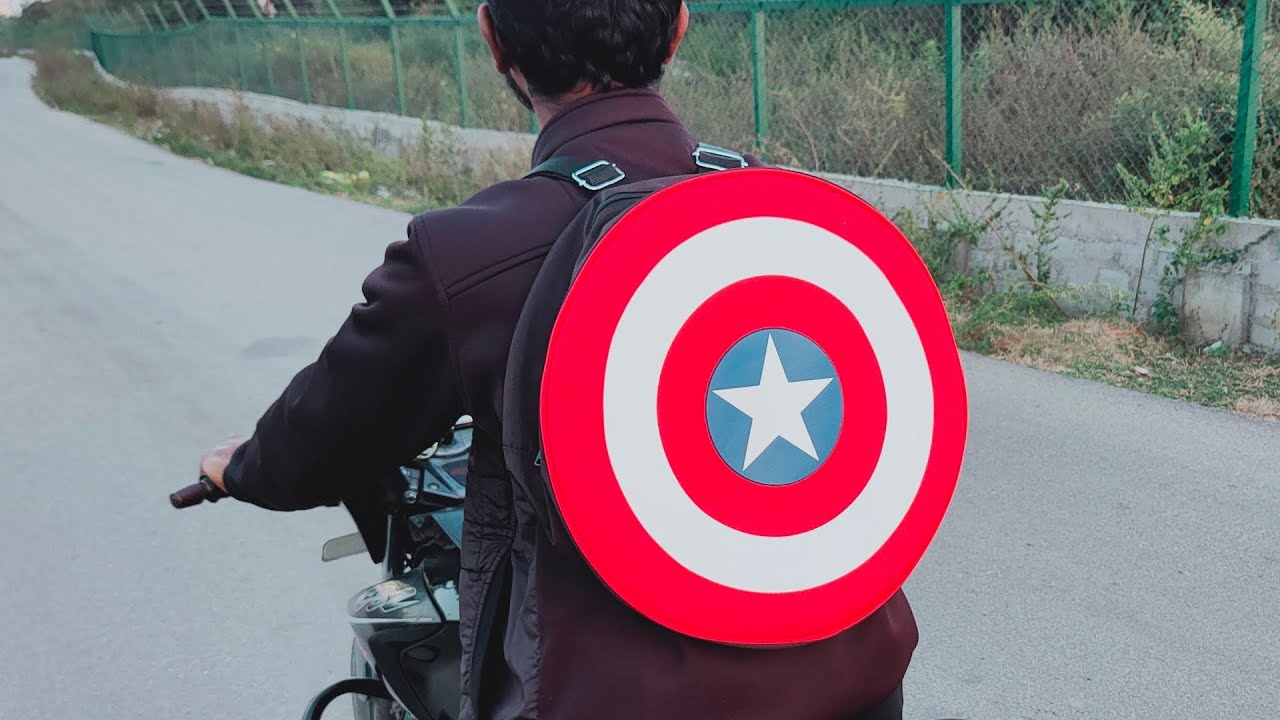 Avengers Captain America Shield Backpack Bag – TrendsinCosplay