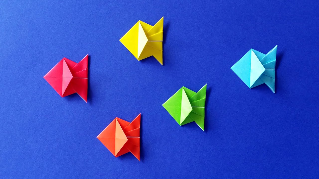 Fish Origami: Easy Kids' Tutorial — Kvaroy Arctic