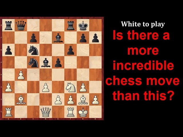 WHITE TO MOVE] A difficult move to find : r/chess