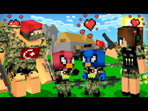 FAKİRİN ASKER İKİZ KARDEŞİ OLDU!👮‍♂️ - Minecraft