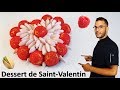 recette DESSERT DE SAINT VALENTIN, saint-honoré pistache framboise